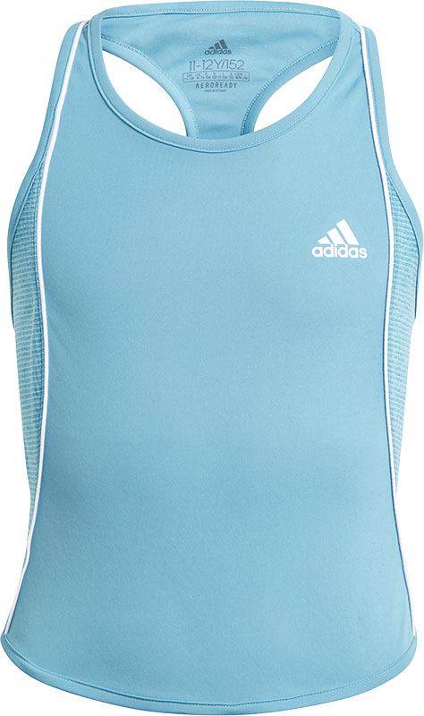 adidas Pop Up Tank Meisjes - sportshirts - Blue - Vrouwen