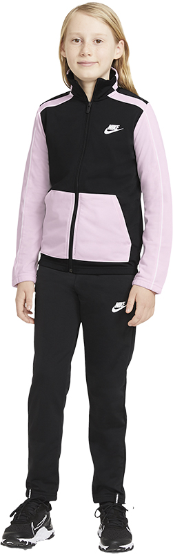 Nike Sportswear Futura Trainingspak - Maat 122  - Unisex - zwart - roze
