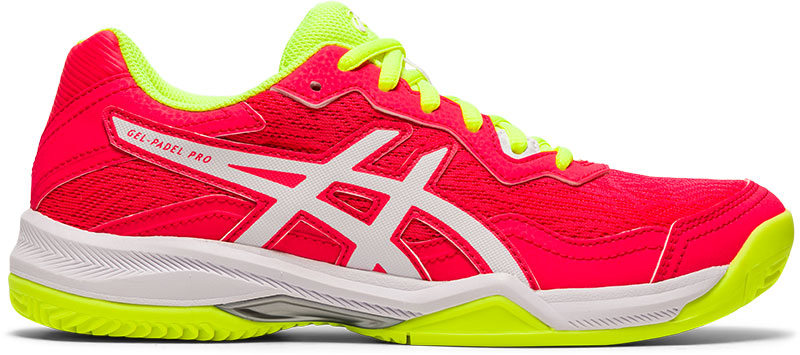 Asics Gel-Padel Pro Padel4 Dames - Sportschoenen - Padel - Smashcourt - Pink/Yellow