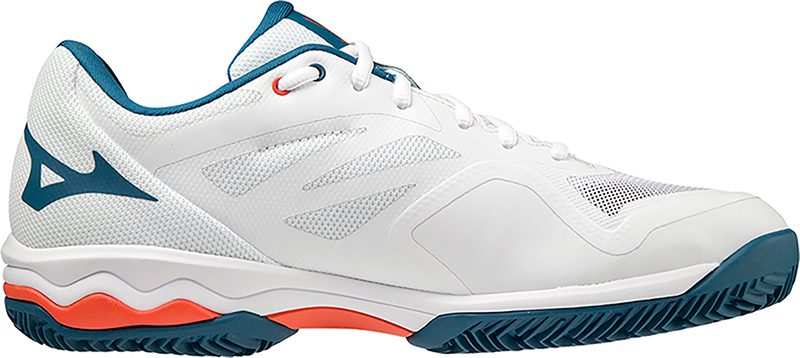 Mizuno Wave Exceed Light Clay Heren - Sportschoenen - Tennis - Smashcourt - White/Red