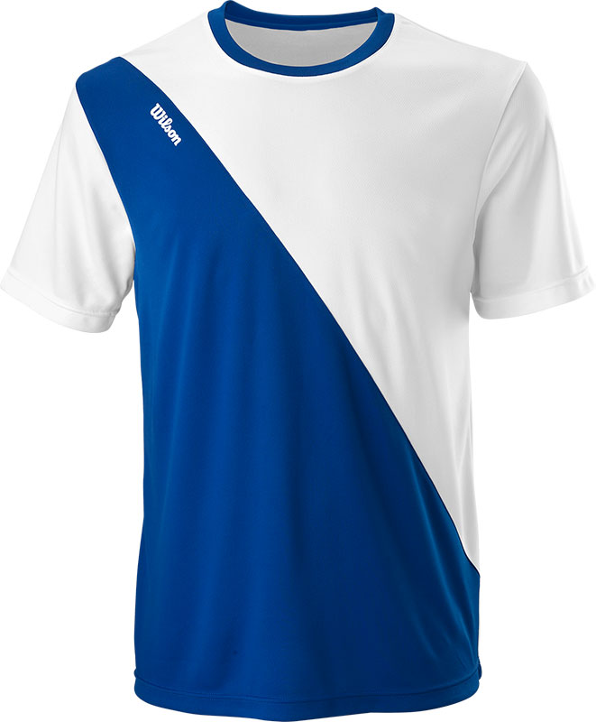 Wilson Team II Crew Heren - sportshirts - Blue - Mannen