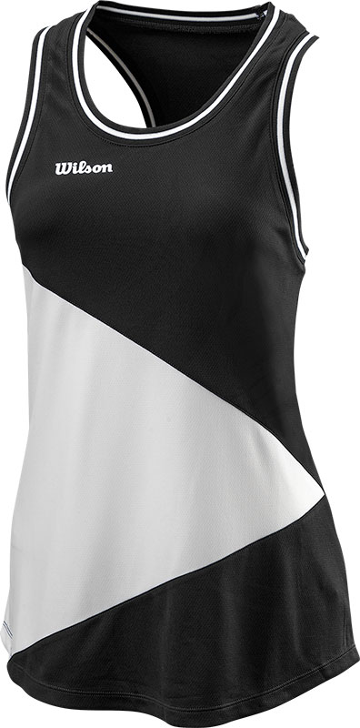 Wilson Team II Tank Dames - sportshirts - zwart - Vrouwen