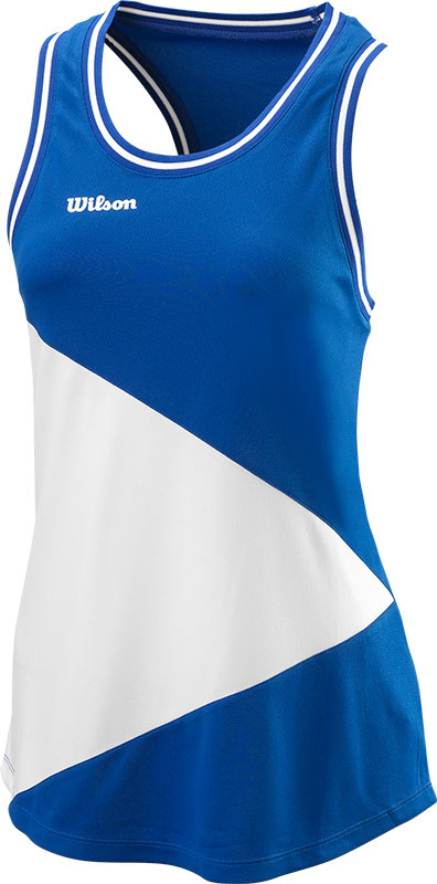 Wilson Team II Tank Dames - sportshirts - Blue - Vrouwen