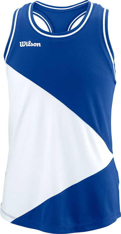 Wilson Team II Tank Meisjes - sportshirts - Blue - Vrouwen