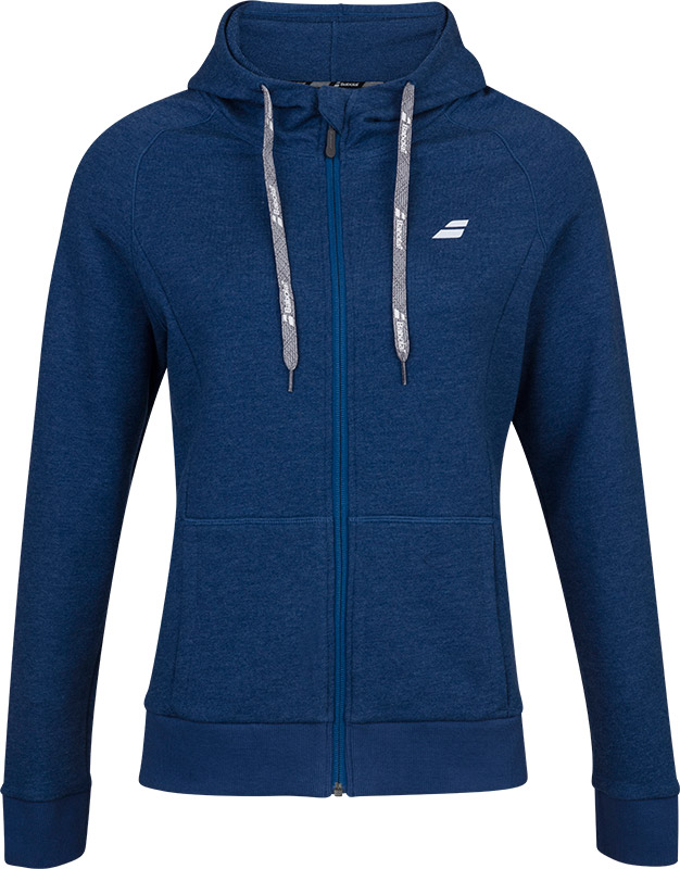 Babolat Exercise Full Zip Hoody - Sporttruien - Dark Blue - Vrouwen