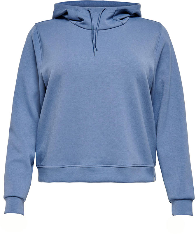 Only Play Dess Crop Curvy Sweat - Sporttruien - Blue - Vrouwen