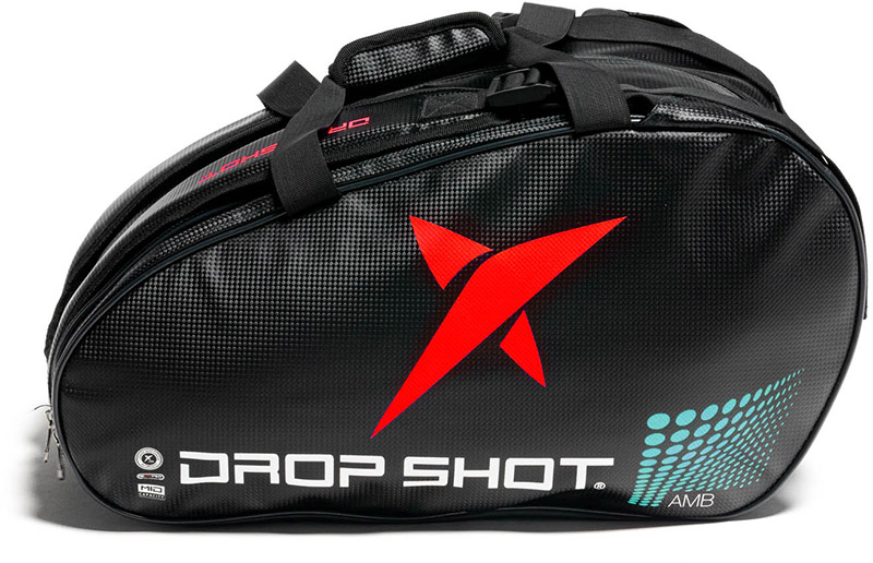 Dropshot Ambition - Padel Tas - zwart - rood - blauw