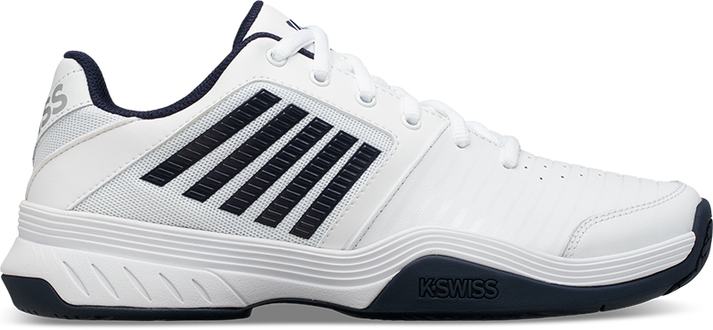 K-Swiss Court Express HB Sportschoenen - Maat 41.5 - Mannen - wit/navy