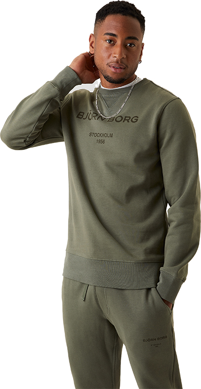 Björn Borg Borg Crew - Sporttruien - Grey - Mannen