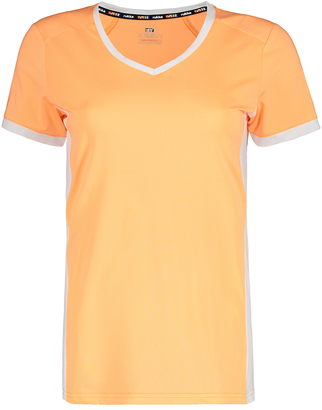 Rukka Ylisalo Tee - sportshirts - Orange - Vrouwen