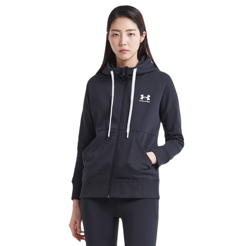 Under Armour Rival Fleece FZ Hoodie Dames Vest - Maat XL