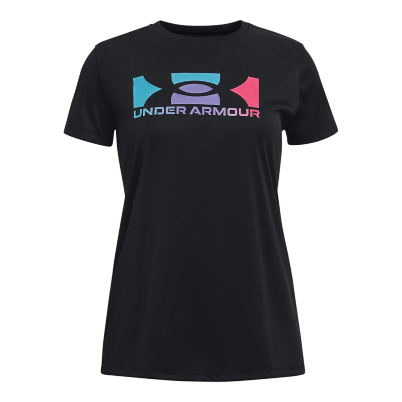Under Armour Tech Solid Big Logo Tee Meisjes