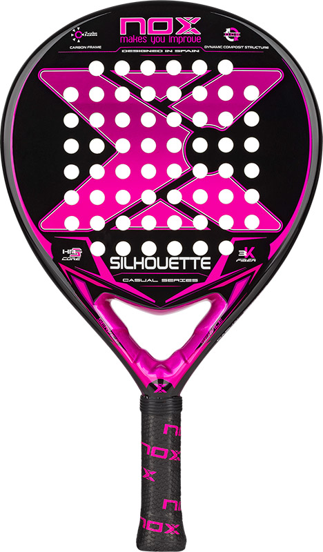 Nox Silhouette 6 (Round) - 2021 padelracket