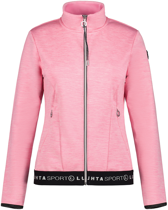 Luhta Midlayer Sportvest Dames - Evinsalo - Roze/Zwart - Maat XL