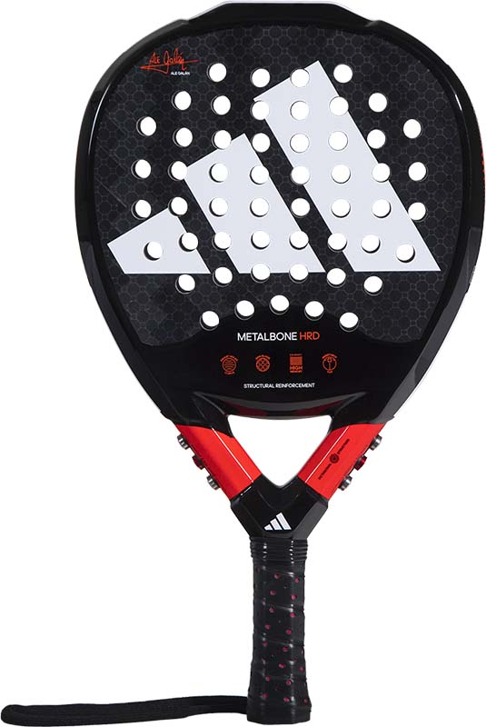 Adidas Metalbone HRD 3.2 (Diamant) - 2023 padelracket Zwart/Rood