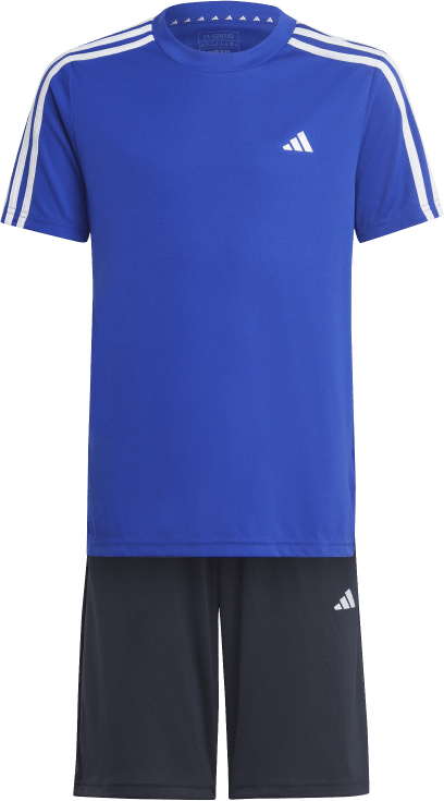 adidas Train Essentials 3 Stripes Set Tee/Short