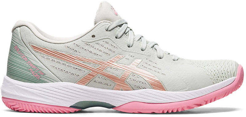 Asics Padelschoen Tennisschoen Solution Swift FF Dames Groen/Roze