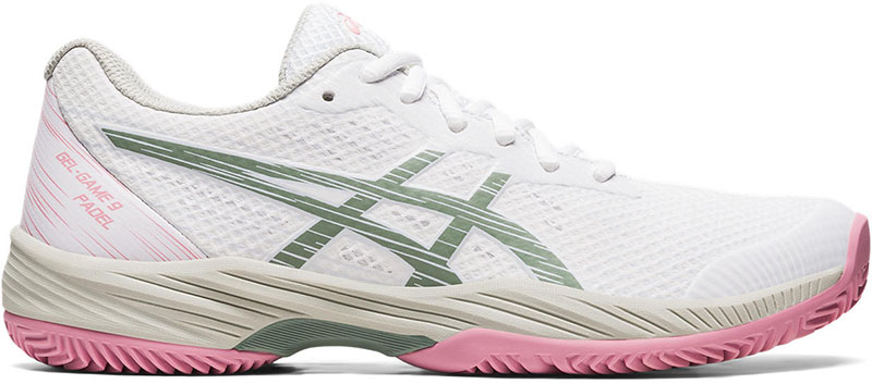 Asics Padelschoen Tennisschoen Gel Game 9 Dames Wit