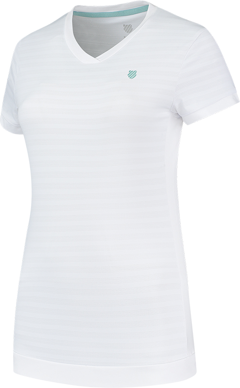 K-Swiss Hypercourt V-Neck Tee