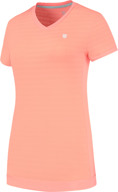 K-Swiss Hypercourt V-Neck Tee