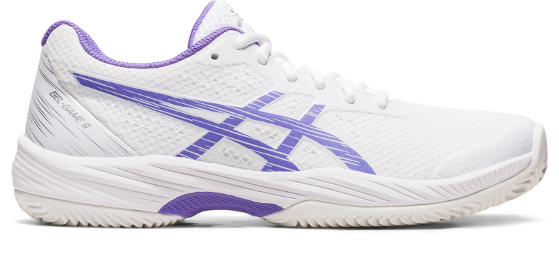 Asics Tennisschoen Padelschoen Gel Game 9 Clay / OC Dames Wit