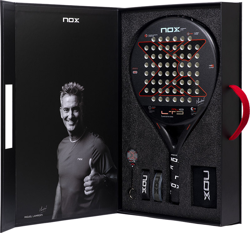 NOX ML10 Pro Cup 'Miguel Lamperti' Limited Edition (Rond) - 2023 padelracket