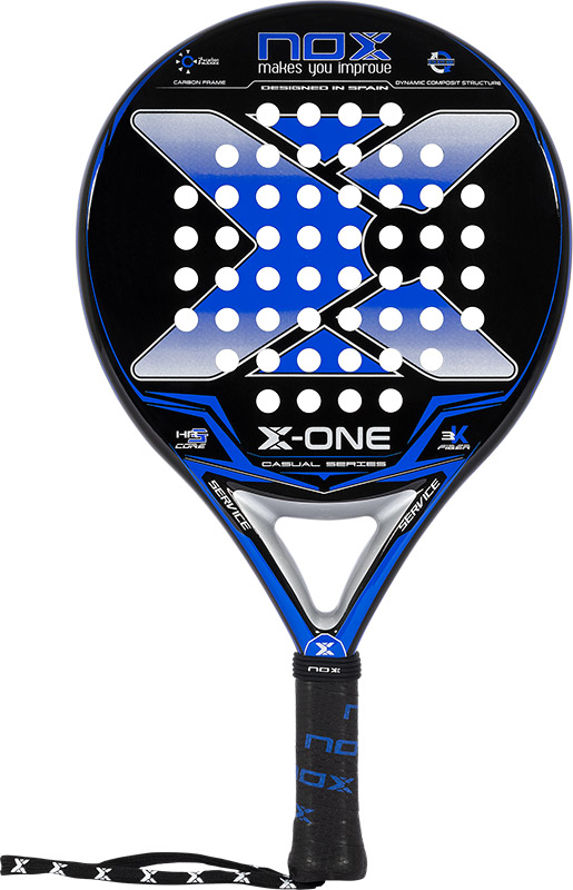 Nox X-One Casual Blue Padel Racket