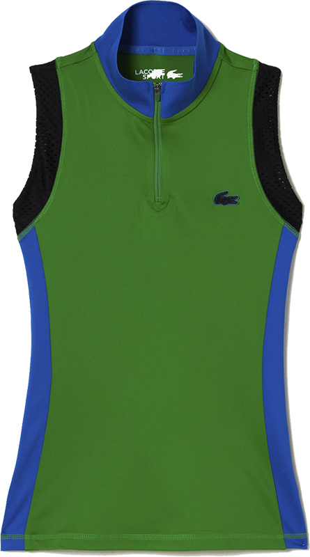 Lacoste Tennis Ribbed Polo Tank