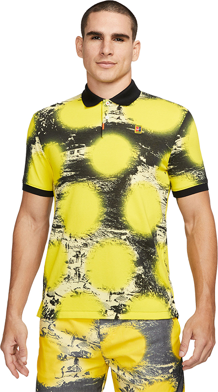 The Nike Heritage Slim Fit Printed Polo