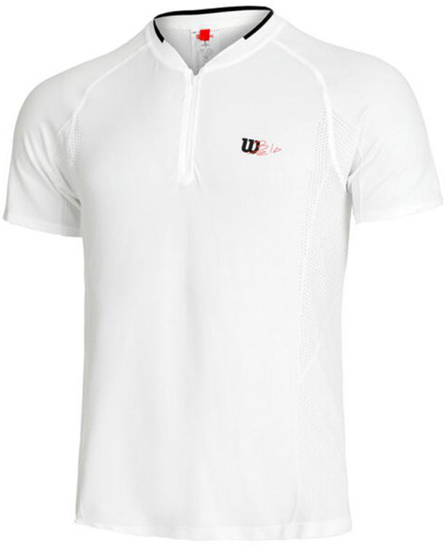 Wilson Seamless 2.0 Padel Zipped Henley