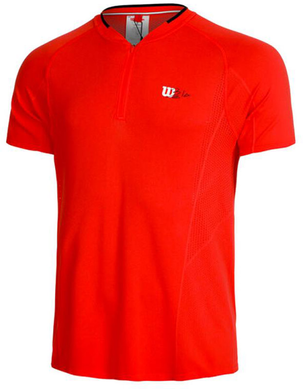 Wilson Seamless 2.0 Padel Zipped Henley