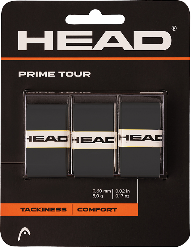 Head Prime Tour Overgrip 3 St. Black