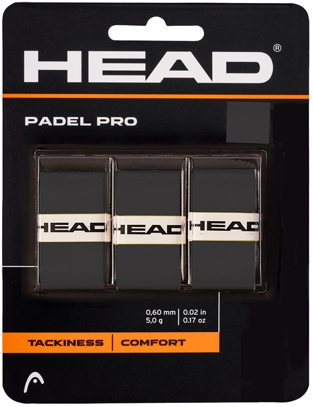 Head Padel Overgrip Zwart